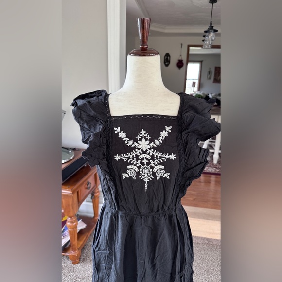 Old Navy Folkcore Summer Mini Dress - Picture 7 of 8